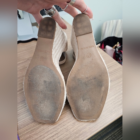 Steve Madden Rhinestone Submit Wedge Sandal - Picture 11 of 11